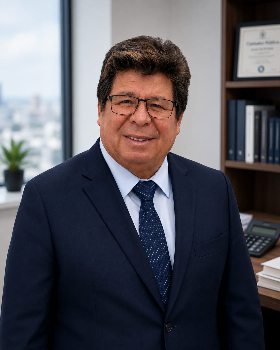 Baudilio de Jesús Barrera Ríos, contador público y socio fundador